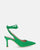 IOLE - scarpe con tacco a spillo in lycra verde