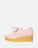 MARY - scarpe flatform rosa