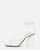 KUBRA - sandali con cinturino in ecopelle bianca