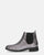 SOPHIE - stivaletto stile chelsea in glitter grigio