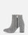 IRENE - stivaletto in glitter grigio
