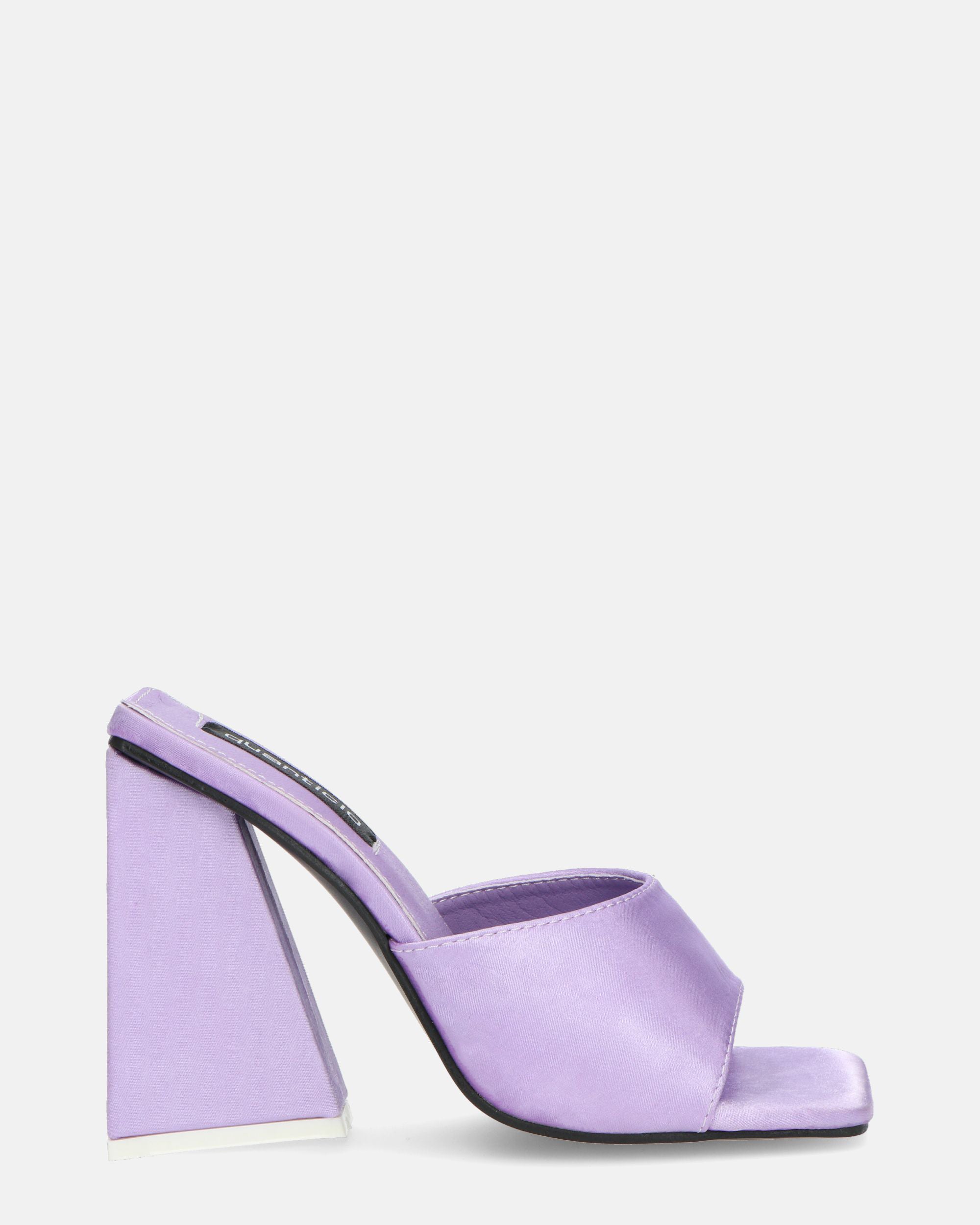 BUKET - sandali con tacco viola