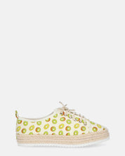 CHALICE - espadrillas con kiwi stampati