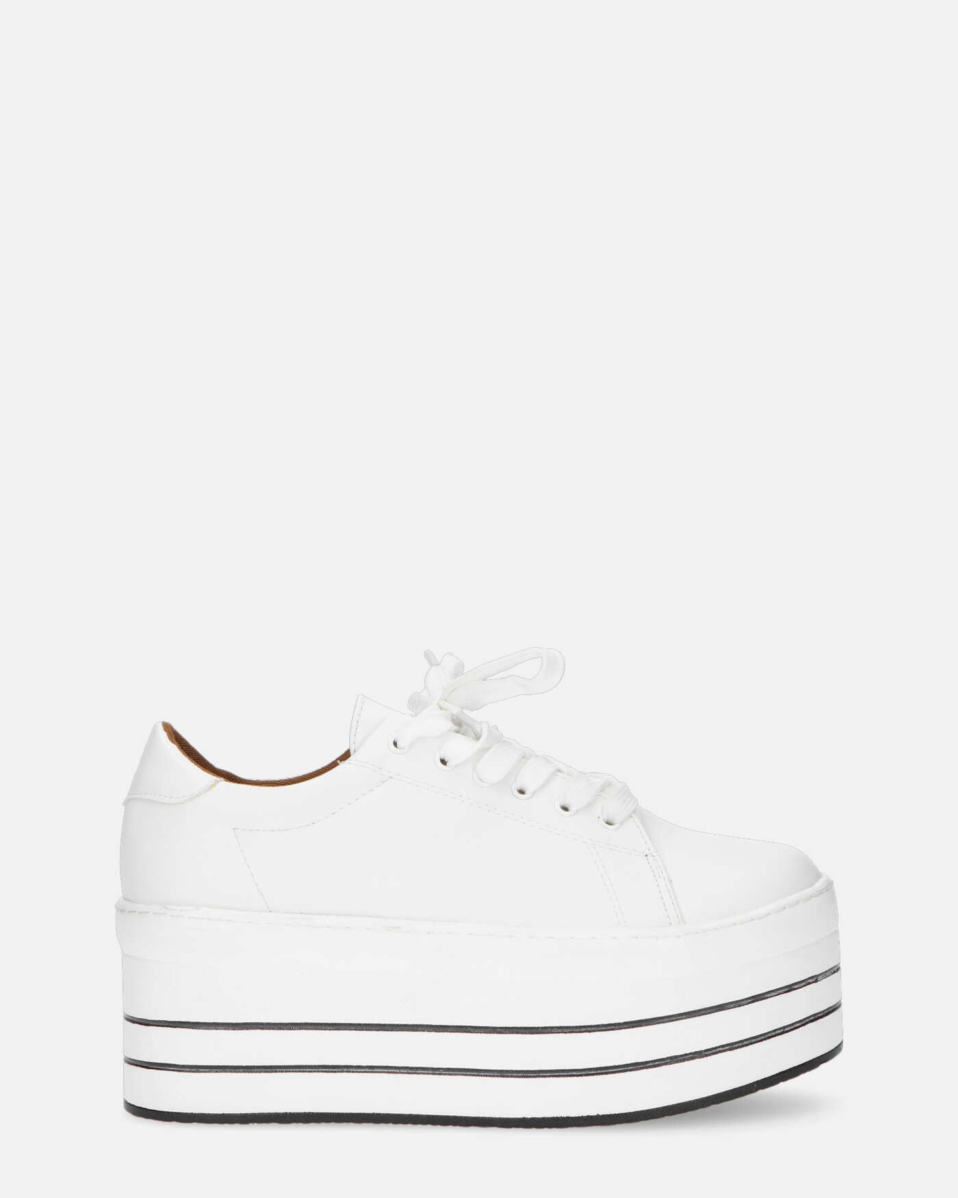 QUANTICLO Sporty - NANETTE - platform sneakers in white