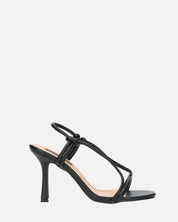 RAFA - sandales à talons en pu noir