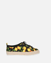 CHALICE - espadrillas con limoni stampati