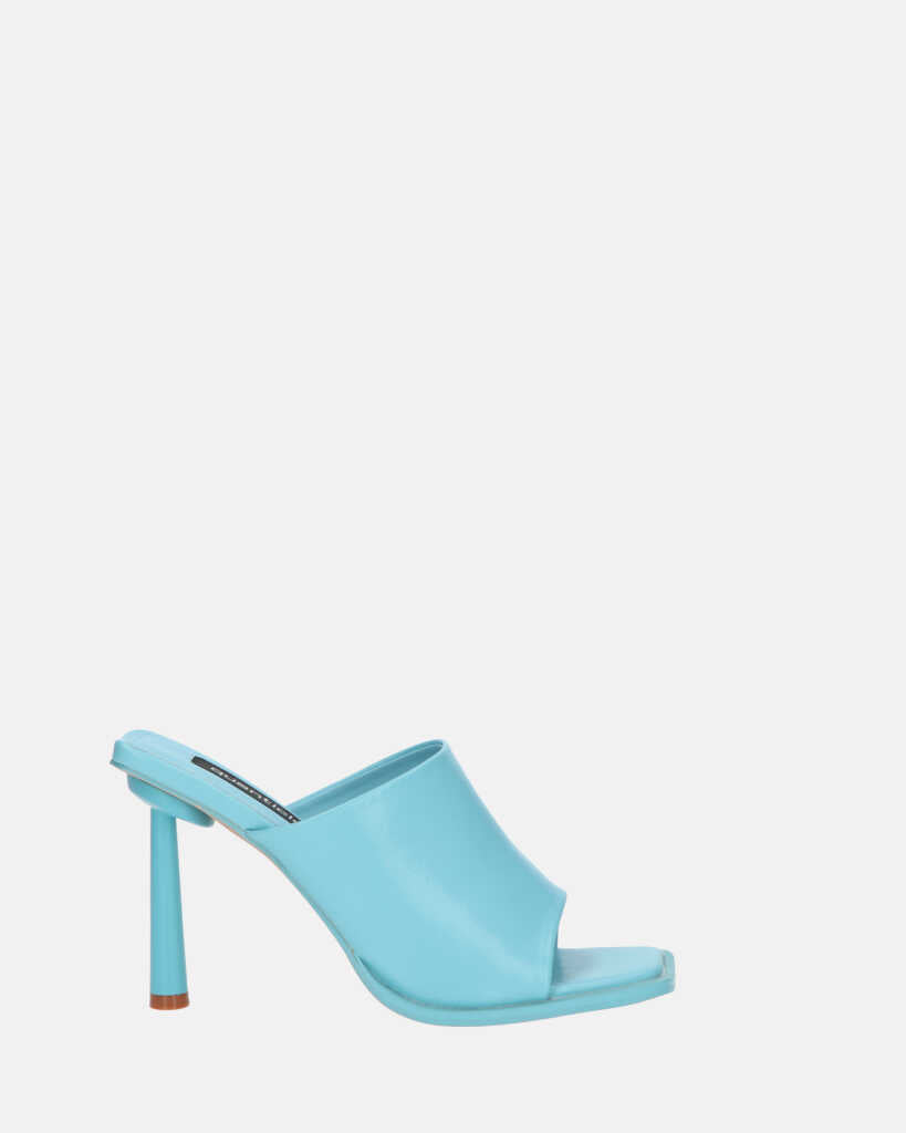 MIRANDA - escarpins bleu à talons aiguilles