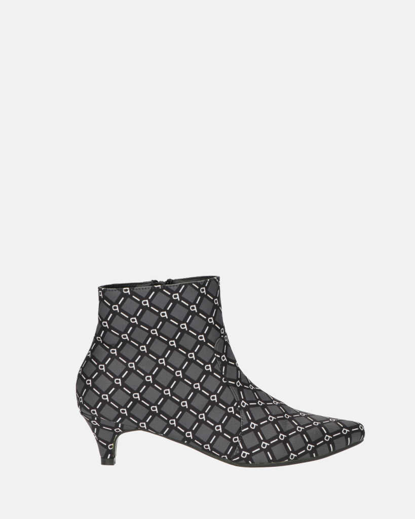 XUAN - stivaletto basso in pattern logo