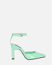 LUDWIKA - chaussures à talon et bride en glassy vert