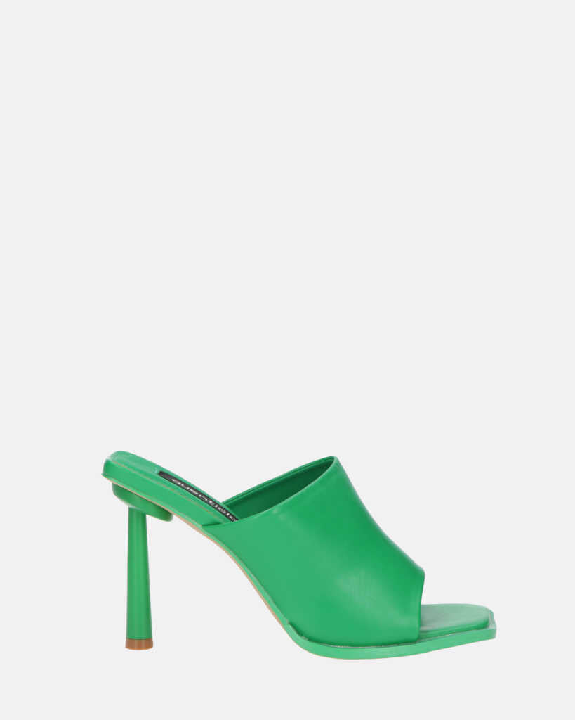 MIRANDA - scarpe verdi con tacchi a spillo