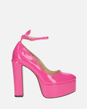 SOLEIL - scarpe con tacco alto in glassy fuchsia