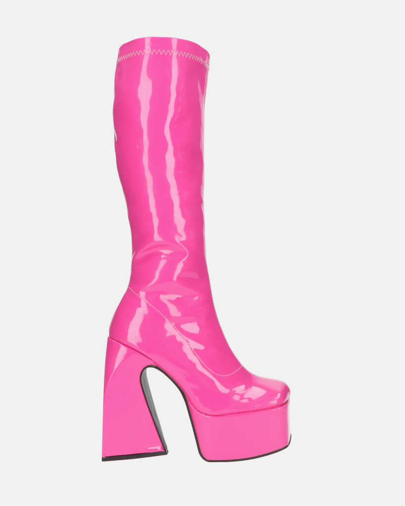Stivali fucsia online