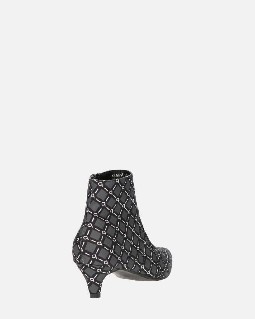 XUAN - stivaletto basso in pattern logo