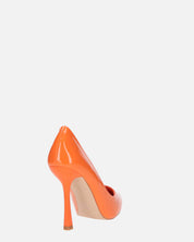 THISBE - decollete in glassy arancio