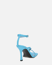 ADELE - sandalo infradito con tacco blu