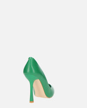 CONSUELO - decollete in PU verde