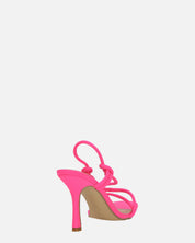 RAFA - sandali con tacco in lycra fuchsia