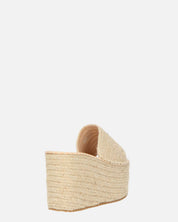 ALEXANDRA - sandalo platform in beige