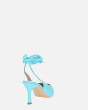 IOLE - scarpe con tacco a spillo in lycra azzurro
