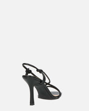 RAFA - sandales à talons en pu noir
