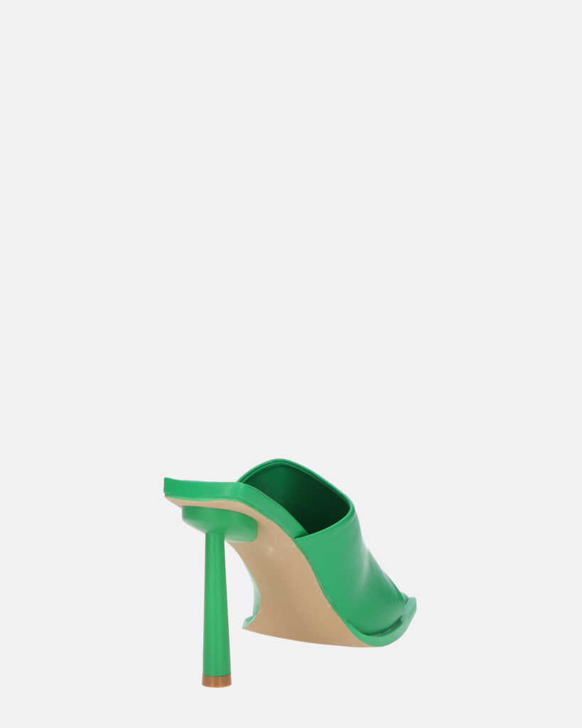 MIRANDA - scarpe verdi con tacchi a spillo