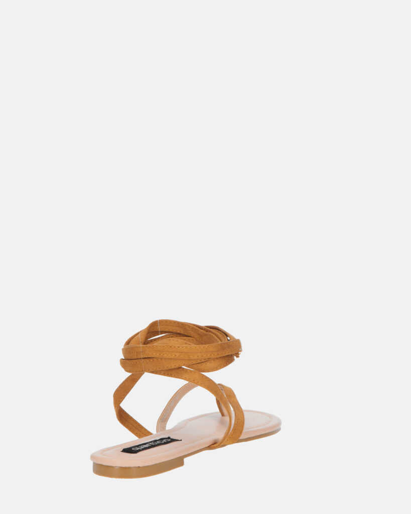 SABA - sandali bassi beige