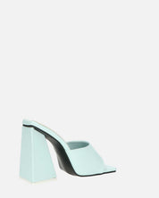 BUKET - sandali con tacco celeste