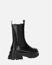 GREET - stivaletto platform in ecopelle nera
