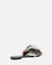 STEFFI - slider in ecopelliccia multicolor