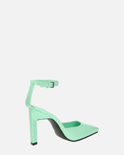 LUDWIKA - chaussures à talon et bride en glassy vert