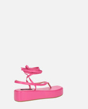 YULIYA - sandali platform fucsia