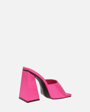 BUKET - sandali con tacco fucsia