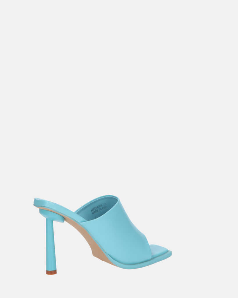 MIRANDA - escarpins bleu à talons aiguilles