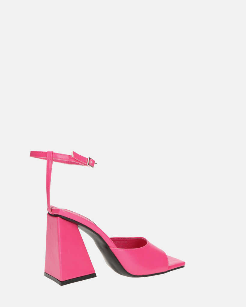KUBRA - sandali con cinturino in ecopelle rosa