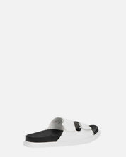 NUHA - sandali bianchi con chiusure in velcro
