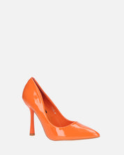 THISBE - decollete in glassy arancio