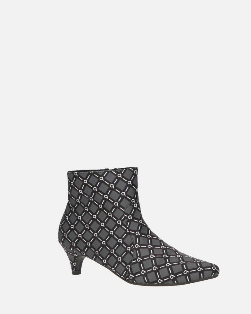 XUAN - stivaletto basso in pattern logo