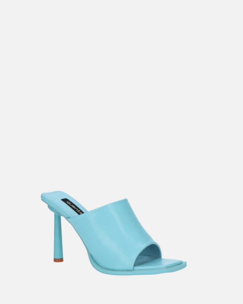 MIRANDA - escarpins bleu à talons aiguilles