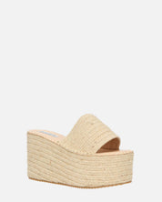 ALEXANDRA - sandalo platform in beige