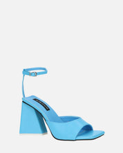 KUBRA - sandali con cinturino in ecopelle azzurra