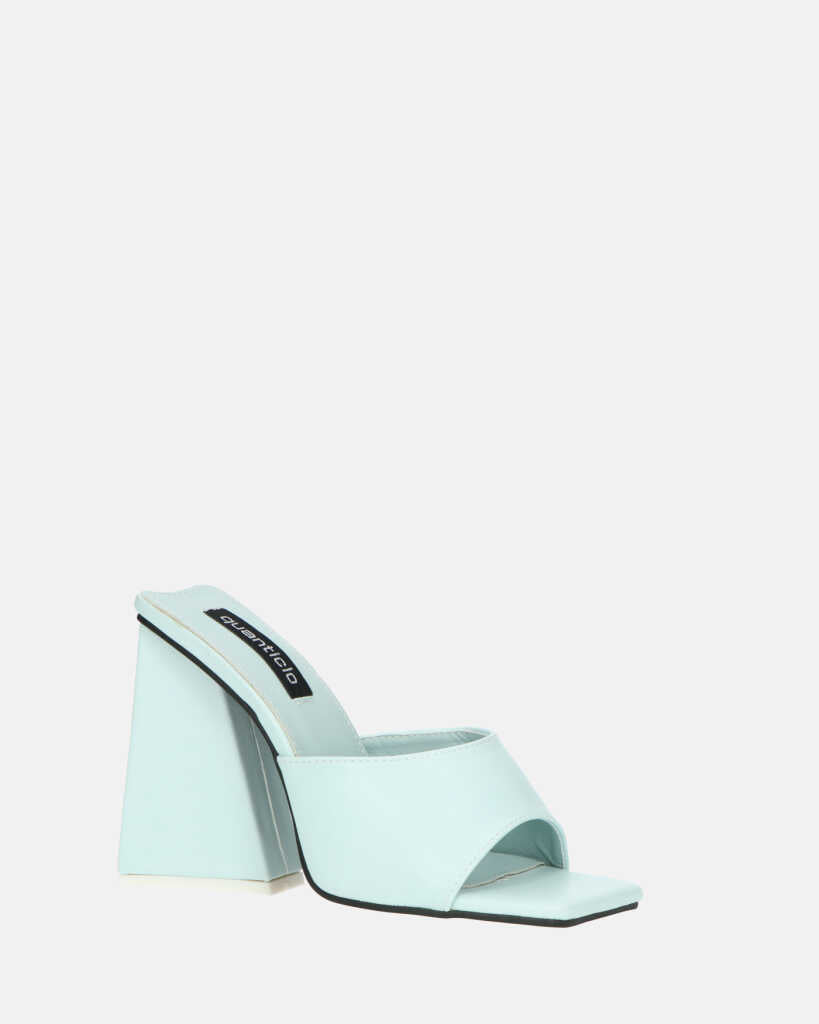 BUKET - sandali con tacco celeste