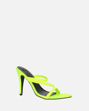 JUDY - tacco a spillo giallo fluo