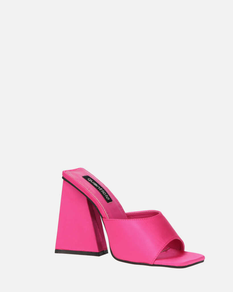 BUKET - sandali con tacco fucsia