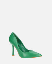 CONSUELO - decollete in PU verde