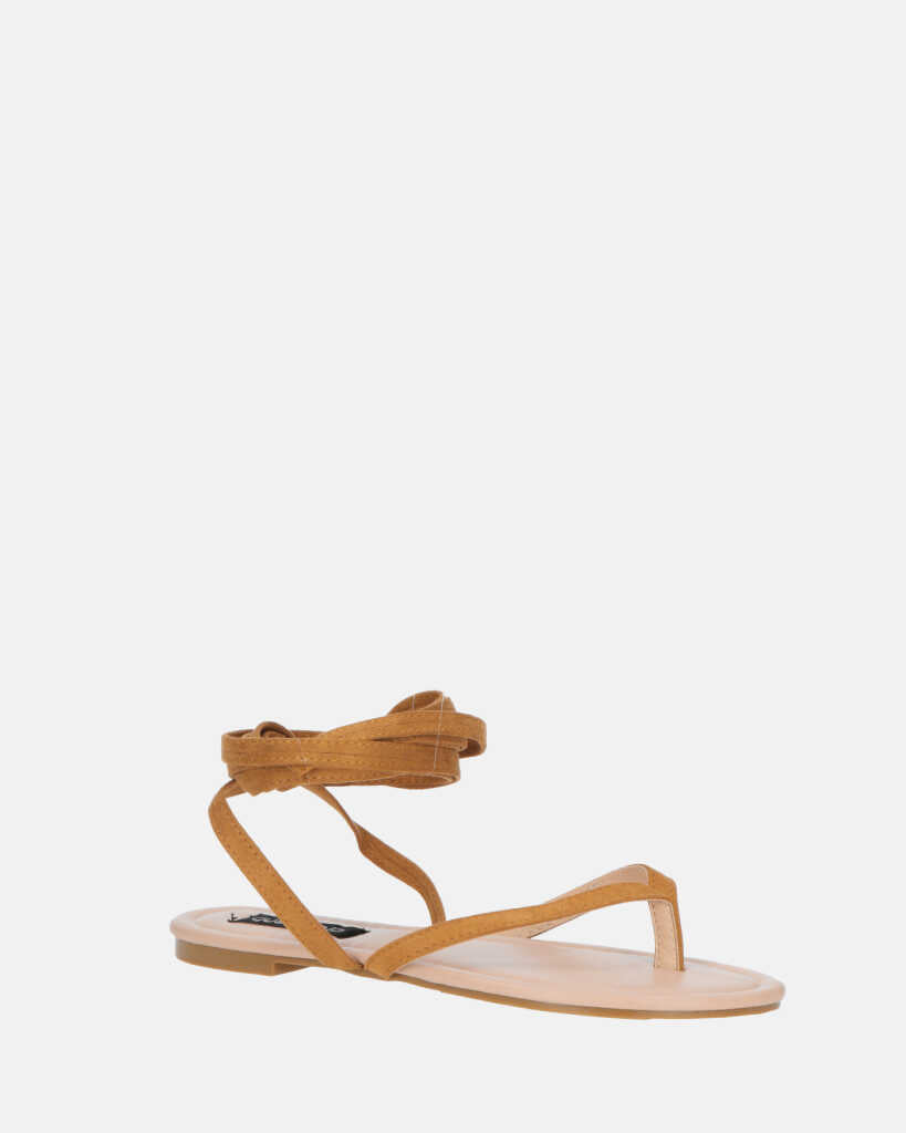 SABA - sandali bassi beige