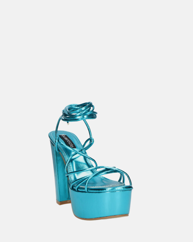 Tacchi alti blu elettrico on sale