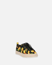 CHALICE - espadrillas con limoni stampati
