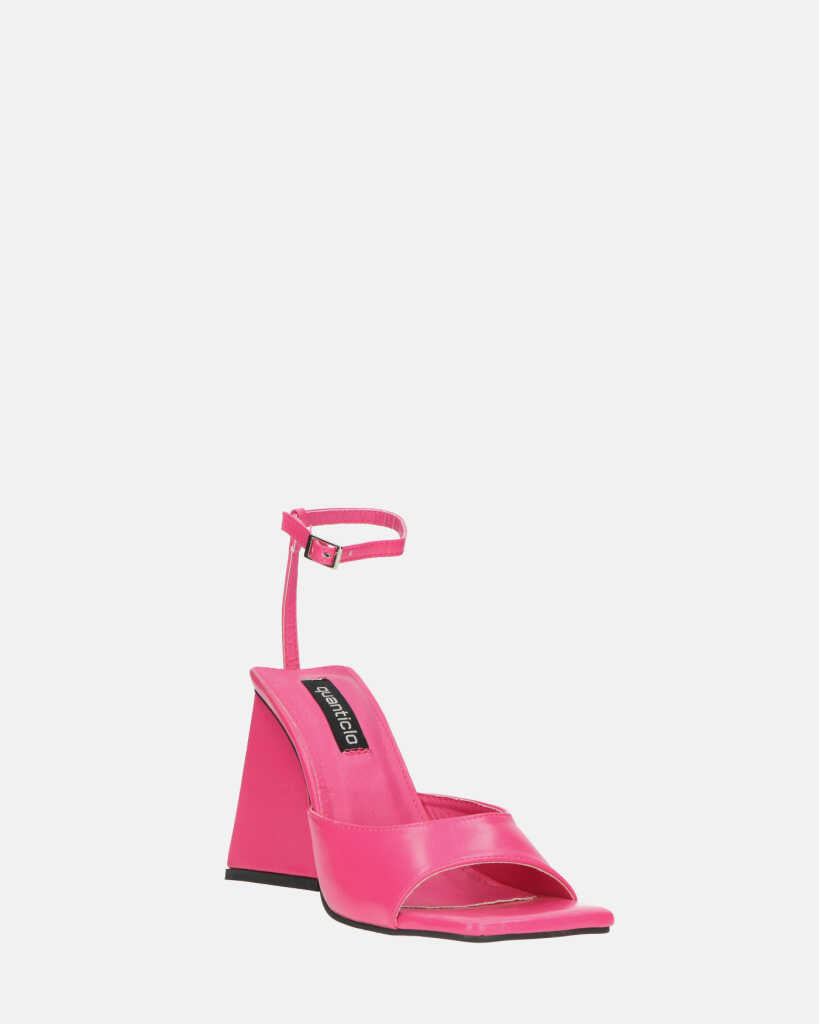 KUBRA - sandali con cinturino in ecopelle rosa