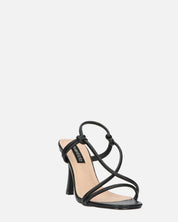 RAFA - sandales à talons en pu noir