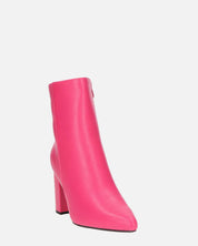 OLIVIA - stivaletti con cerniera in PU fucsia